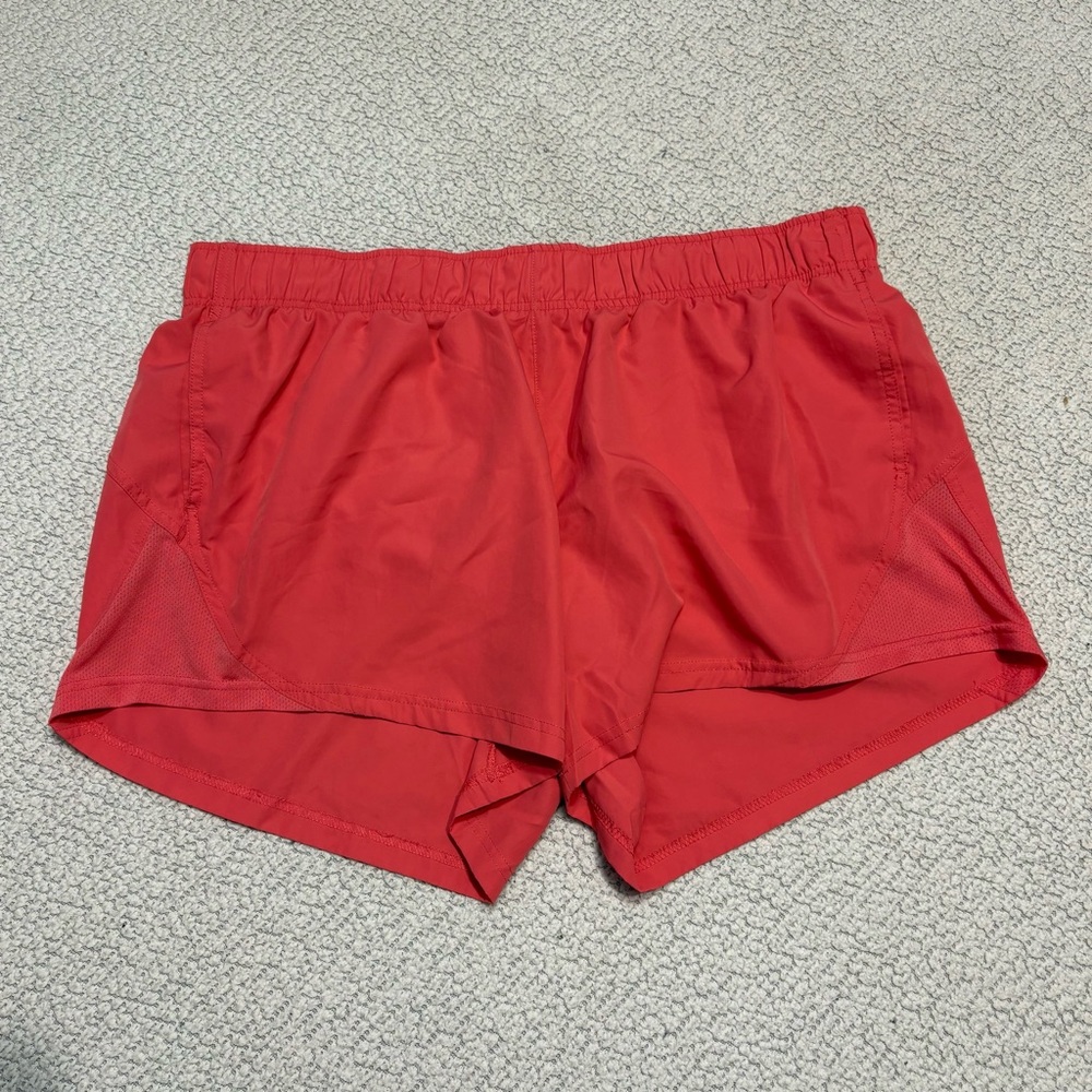 Athletic Works Women’s Running Shorts‎ XXL 20 Red Athletic Active Gym
